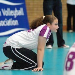 Scottish Volleyball Association Women's Junior National League Final, Sun 25th April 2010, Wishaw Sports Centre.
South Ayrshire 2 v 0 Marr College (25-22, 25-23)