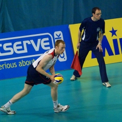 2011 Men's CEV European Volleyball Championships, Round 1, 2nd Leg, GBR 3 v 0 AZE (25-18, 25-12, 25-18), English Institute of Sport Sheffield, Sat 15th May 2010