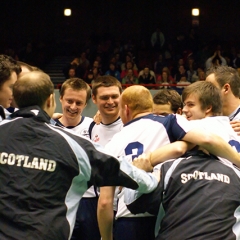 Glasgow Sport and Zoti International Volleyball Challenge, Scotland 3 v 1 England (25-23, 25-18, 17-25, 25-15), Kelvin Hall ISA, Glasgow, Sat 18th December 2010