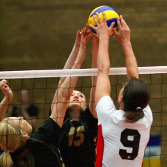 Scottish Volleyball Women's Cup Final, Troon Prestwick and Ayr 3 v 2 City of Edinburgh [16-25, 25-20, 26-24, 23-25, 16-14], Wishaw Sports Centre, Sun 15th May 2011