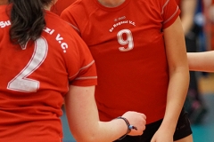 Scottish Volleyball Women's Plate Final, Edinburgh Jets II 0 v 3 Su Ragazzi II (19, 22,13), University of Edinburgh, Centre for Sport and Exercise, 18 April 2015.