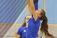 Northern Ireland 0 v 2 Flying Scots West (8, 15), 2018 Flying Scots International Invitational, Girls 3rd/4th Playoff, University of St Andrews Sports Centre, Sun 2nd Sep 2018. © Michael McConville  https://www.volleyballphotos.co.uk/2018/SCO/NT/Junior-Women/2018-09-02-flying-scots