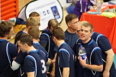 Glasgow Mets 3 v 0 Lenzie (25-21, 25-22, 29-27), 2019 Men's Scottish Plate Final, University of Edinburgh Centre for Sport and Exercise, Sat 13th Apr 2019. © Michael McConville. View more photos at: https://www.volleyballphotos.co.uk/2019-Galleries/SCO/National-Cups/2019-04-13-Mens-Plate-Final